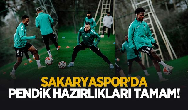 Sakaryaspor, Pendikspor maçı için hazır