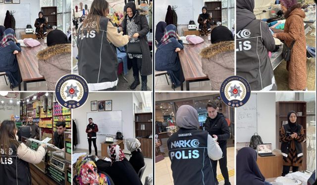 Sakarya Emniyeti 3 ilçede NARVAS ve UYUMA projelerini tanıttı