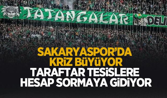 Tatangalar hesap sormak için tesislere gidiyor!