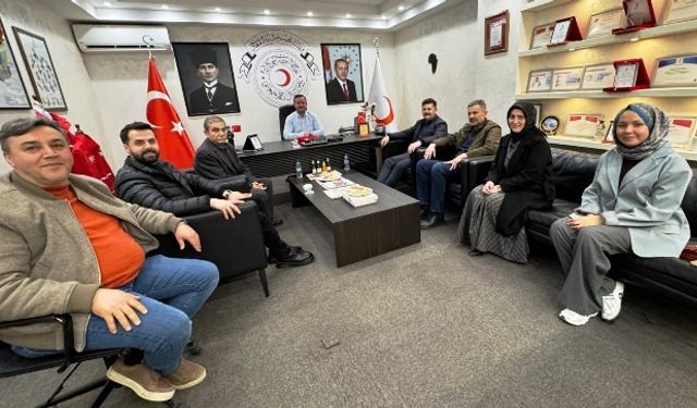 Akyazı Kızılay yönetimi Şubat ayı toplantısını yaptı