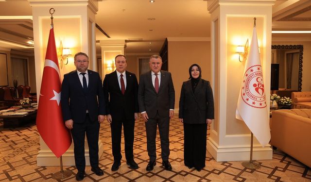 Geyve’ye spor yatırımı için Bakan Bak ile görüştüler