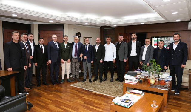 Başkan Balcı, Karasu Esnaf ve Sanatkarlar Odası heyetini ağırladı