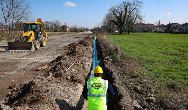 Hanlı’ya 5 bin metrelik yeni içme suyu hattı! Projeden 20 sokak faydalanacak