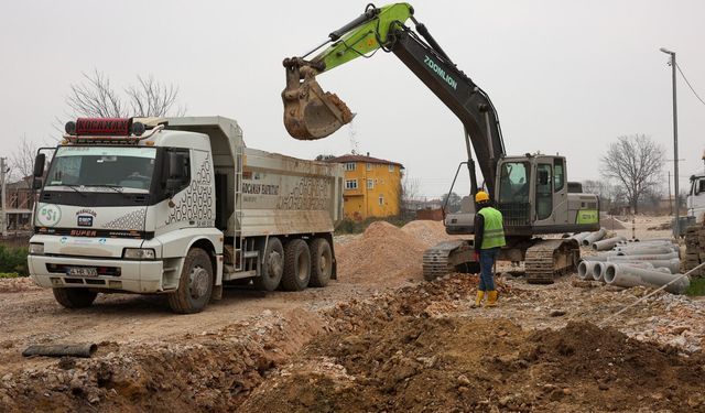 Hanlı'ya yeni yağmur suyu ve atık su altyapısı kazandırılıyor
