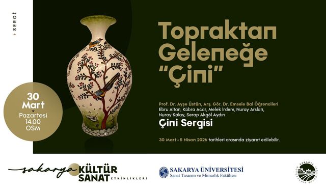 “Topraktan Geleneğe Çini” sergisi OSM’de sanatseverlerle buluşacak