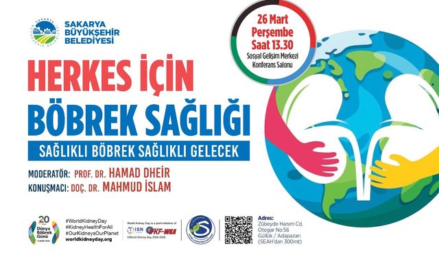 Böbrek sağlığına dair her şey bu programda konuşulacak