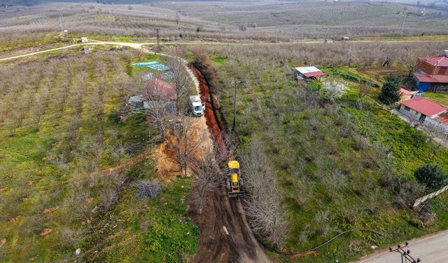 Karasu Kuyumcullu’ya 8 kilometrelik içme suyu hattı