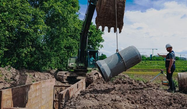 Değirmencik'e 5 bin metrelik yeni hat