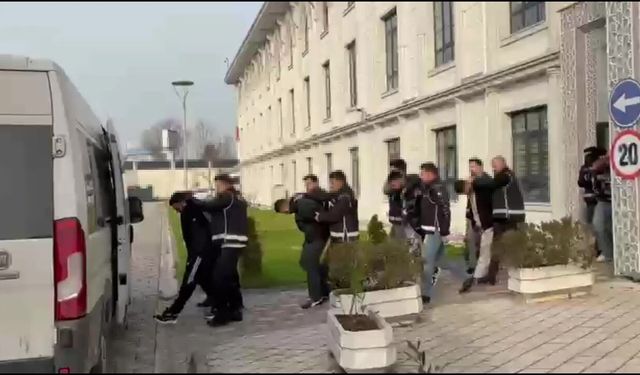 İş yeri sahibini ölümle tehdit eden suç örgütüne yönelik operasyon