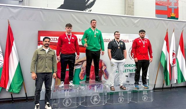 U20 Grekoromen Güreş Milli Takımı şampiyon oldu