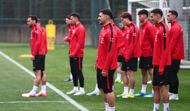 A Milli Takım, Romanya maçı hazırlıklarını sürdürdü