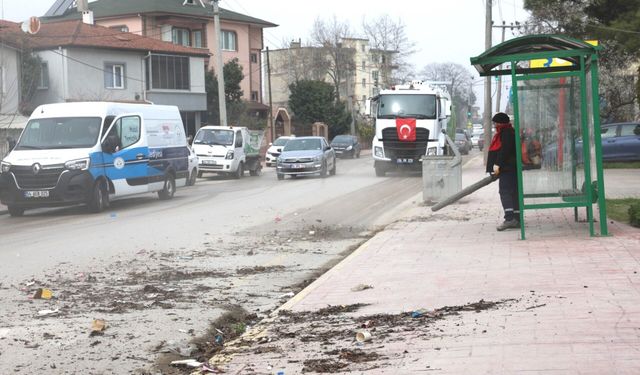 Erenler'de hummalı bayram temizliği
