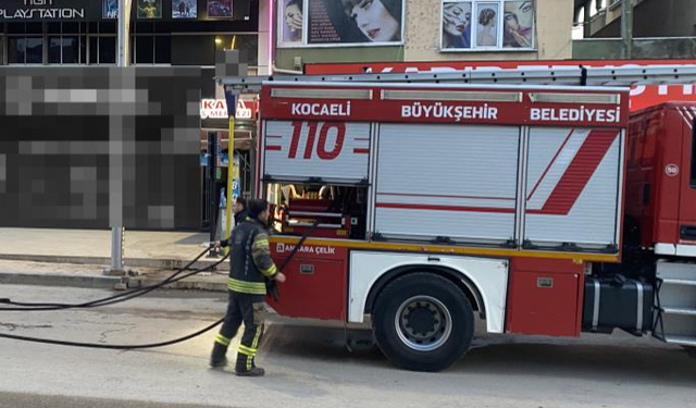 Bilgisayar patladı, ofiste yangın çıktı