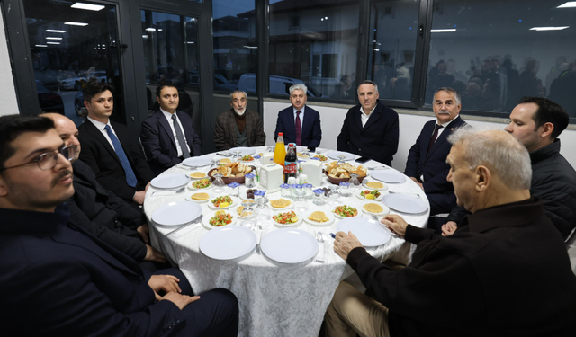 Şehit ailesinden iftar