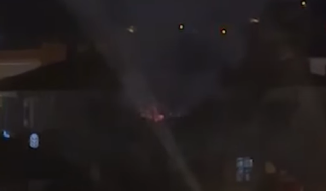 Halk ekmek fırını alevlere teslim oldu