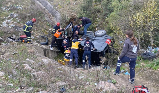 D-650'de kaza: 2 yaralı