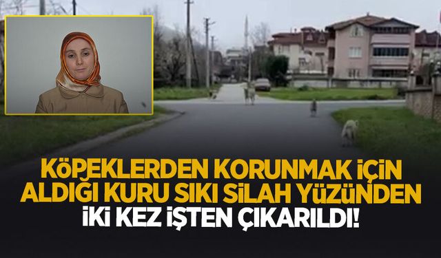 Can korkusuyla aldığı kurusıkı silah işsiz bıraktı