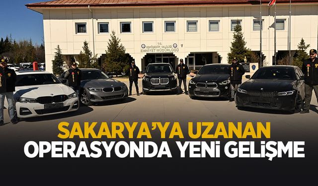 Oto hırsızlık çetesi operasyonmunda yeni gelişme