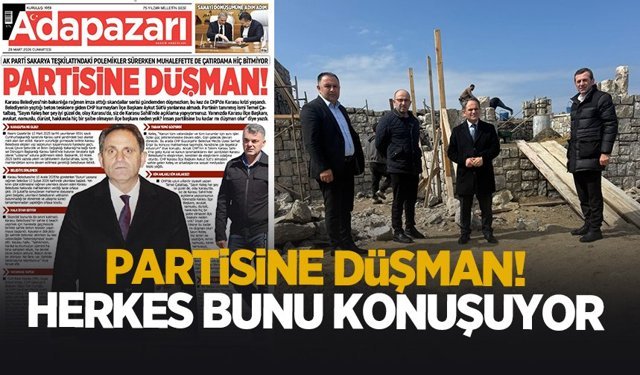 AK Parti Sakarya teşkilatındaki polimikler sürerken muhalefette de çatırdama hiç bitmiyor