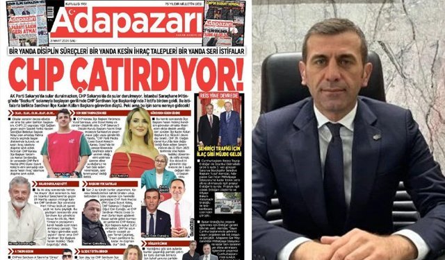 Curoğlu’ndan “CHP çatırdıyor” manşetine yanıt