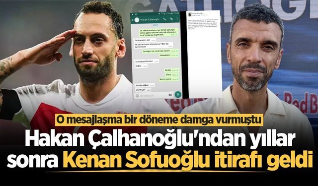 Hakan Çalhanoğlu yıllar sonra olayın perde arkasını anlattı: Kenan Sofuoğlu'nu neden tanıyamadı?