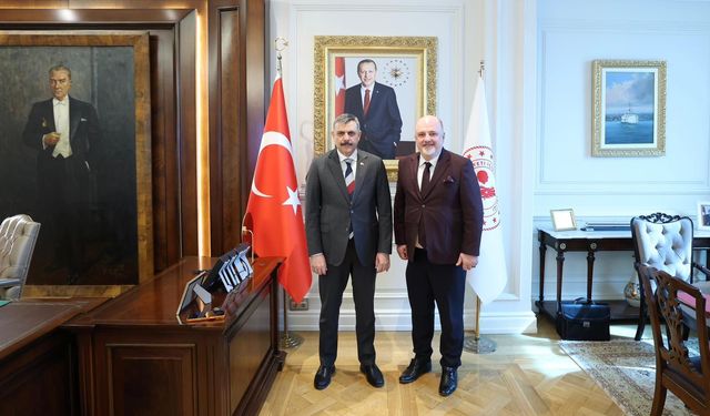 Cihan Saraç’tan İçişleri Bakanı Mustafa Çiftçi’ye ziyaret