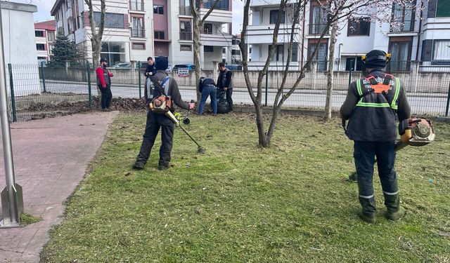 Serdivan’da bayram öncesi kapsamlı temizlik çalışması