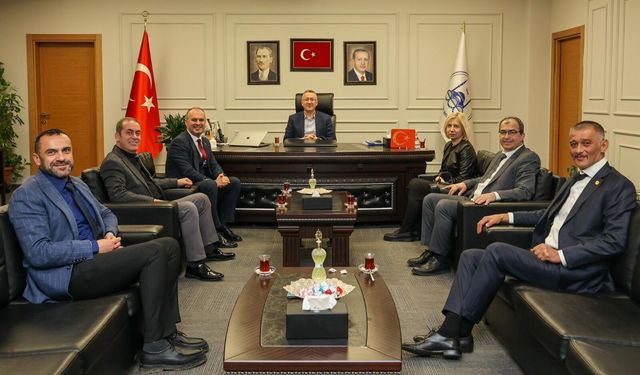 Başkan Işıksu mahalle muhtarlarını ağırladı