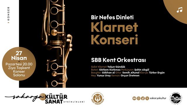 Kent Orkestrası’ndan Bir Nefes Dinleti klarnet konseri