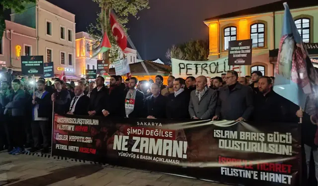 Sakarya’da Filistin’e destek için basın açıklaması düzenlenecek