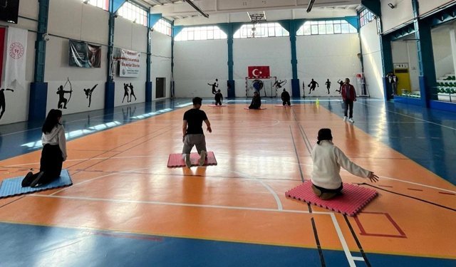 Golbol etkinliği ile farkındalık oluşturdular