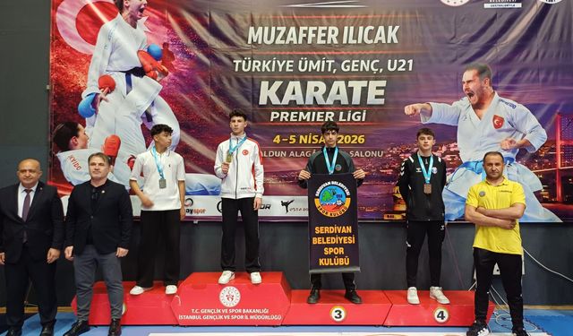 Serdivanlı sporcu Türkiye üçüncüsü oldu