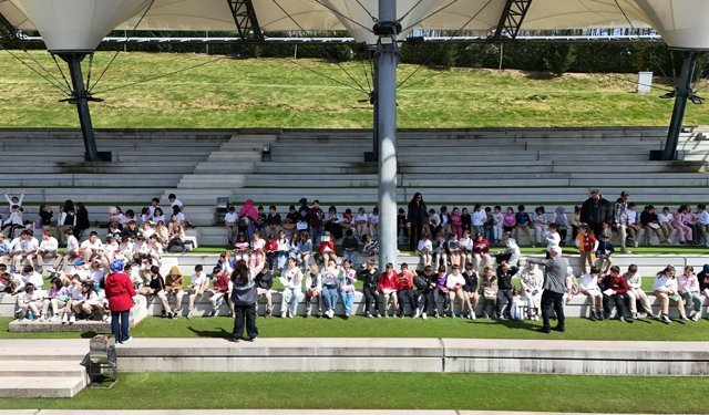Minikler Ayçiçek Vadisi’nde dolu dolu bir gün yaşadı