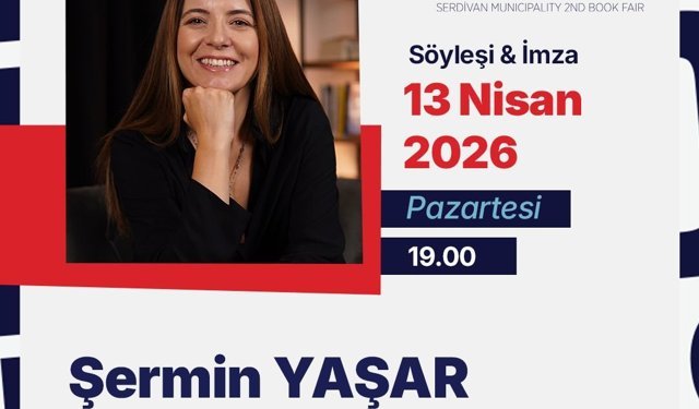 Serdivan Kitap Fuarı’nda 16 Nisan söyleşileri kitapseverleri bekliyor