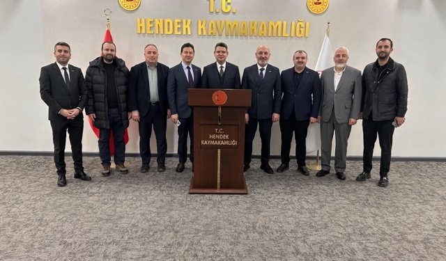 MÜSİAD Sakarya’dan Hendek Kaymakamı Gökpınar’a ziyaret