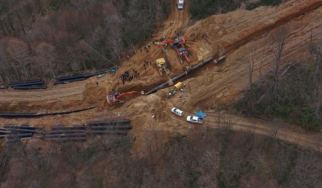 Doğalgaz çalışmasında heyelan: 1 ölü, 1 yaralı
