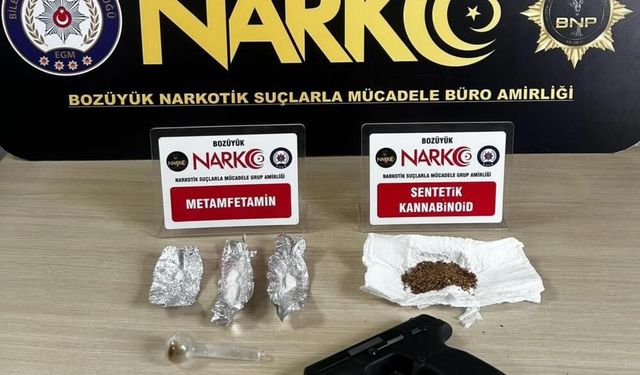 Bilecik'te uyuşturucu madde ve silah ele geçirildi