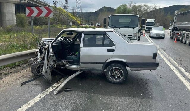 Bilecik-Sakarya karayolunda zincirleme kaza: 4 yaralı