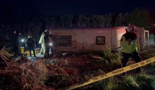 Feci kaza: 1 ölü, 12 yaralı