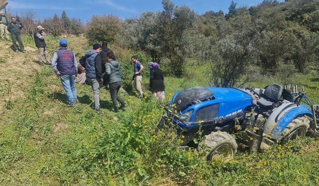 Traktör kazası can aldı