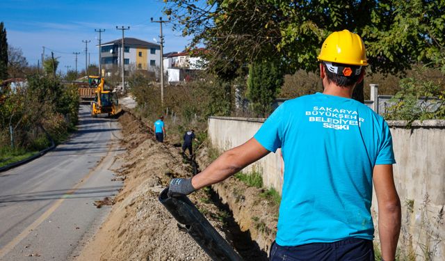 Ferizli Yeni Mahalle’nin 5 kilometrelik içme suyu hattı yenilendi