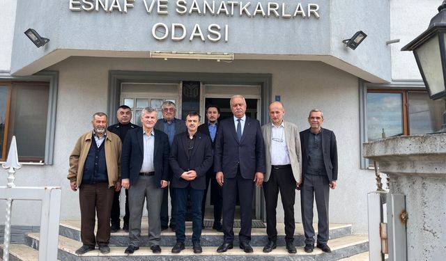 SESOB başkanlığı için adaylığını açıklayan Kabacan oda ziyaretlerine başladı