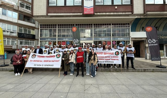 ASSU su fabrikasındaki eylem İstanbul'a taşındı