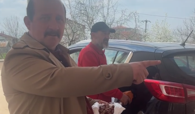 Muhtar paylaştı; Yarım kilo fındıkla 1 litre motorin alamadı