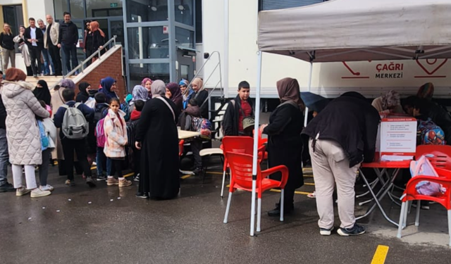 Çökekler’de kan bağışı seferberliği: 112 ünite kan toplandı