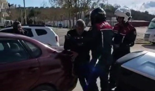 İmdadına jandarma yetişti