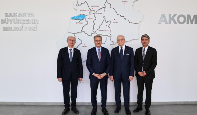 Aksa Doğalgaz'dan Başkan Alemdar'a ziyaret