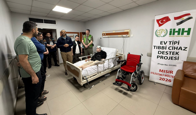 Sakarya İHH’dan Kahire’deki Filistinli mültecilere destek