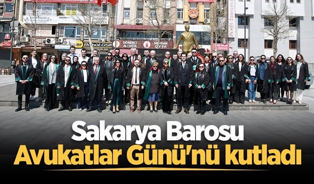 Sakarya Barosu'ndan Avukatlar Günü töreni