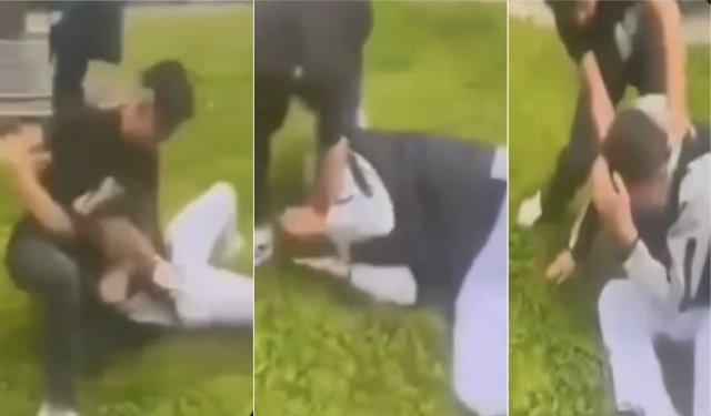 Parkta bir çocuğu darp eden 17 yaşındaki şüpheli tutuklandı